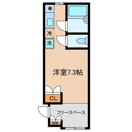 ソメノハイツ５の物件間取画像